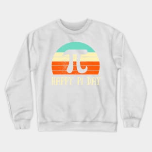 happy pi day mathematic math teacher leopard rainbow ,happy pi day color ,color pi, pi day Crewneck Sweatshirt